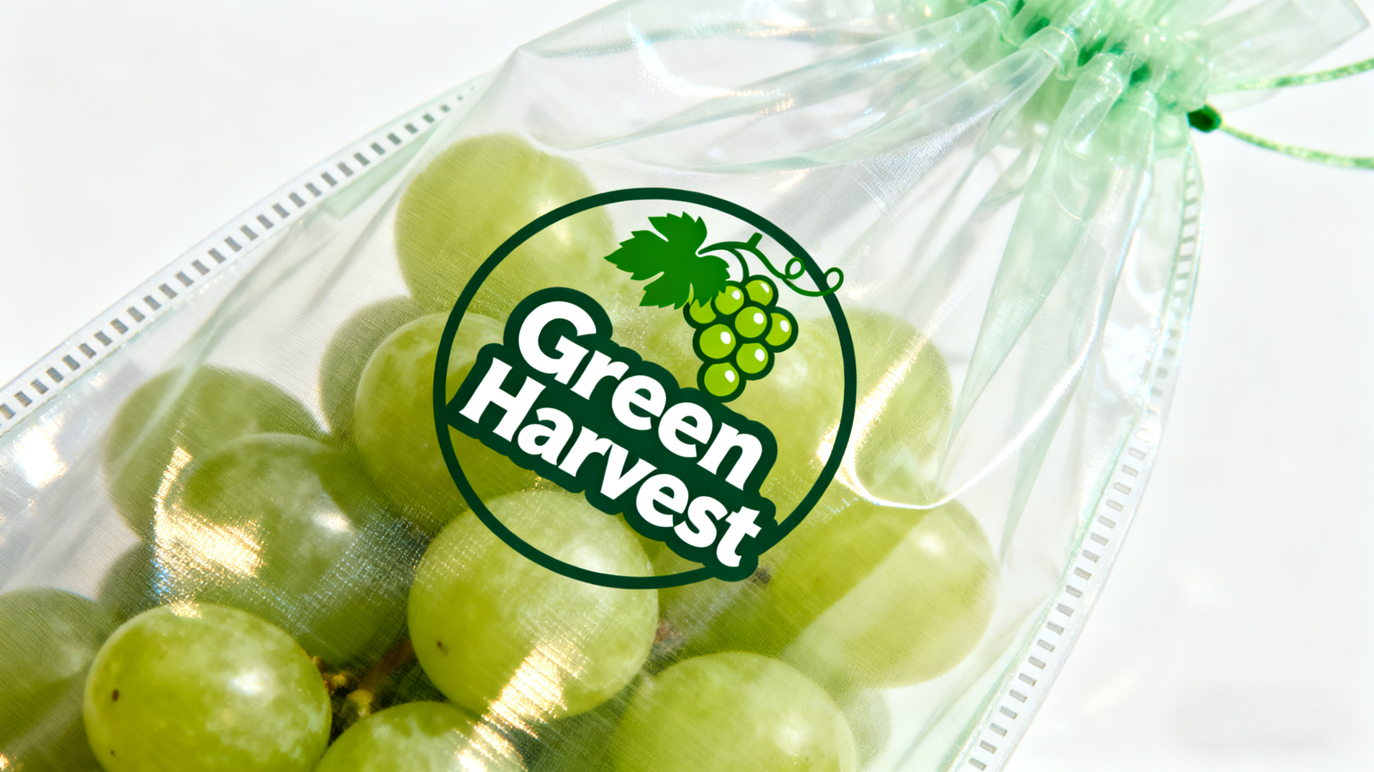 Custom Logo Print Grape Bags Custom Logo Print Grape Bags