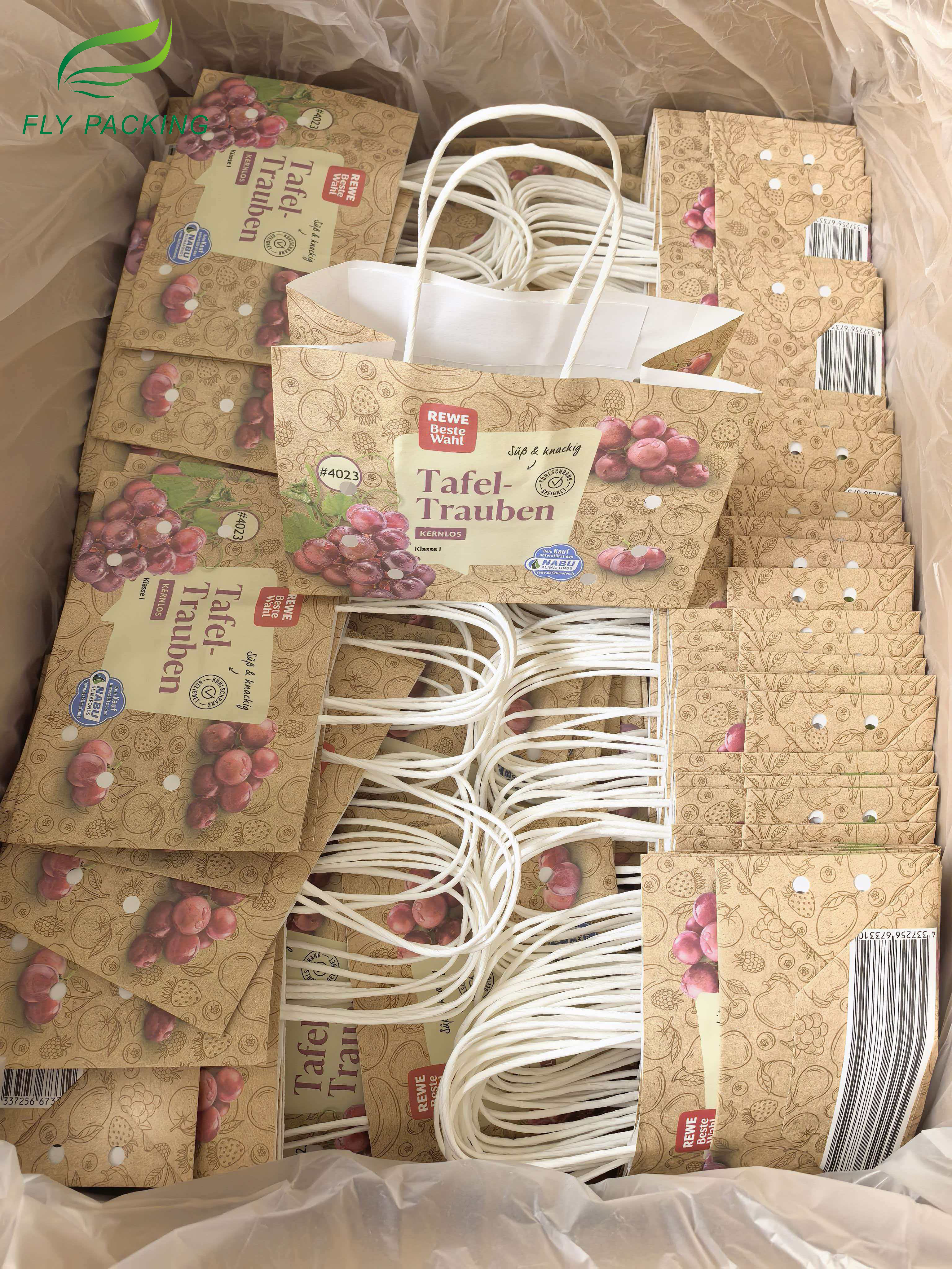 Carrier Paper Bag For Grapes Carrier Paper Bag For Grapes