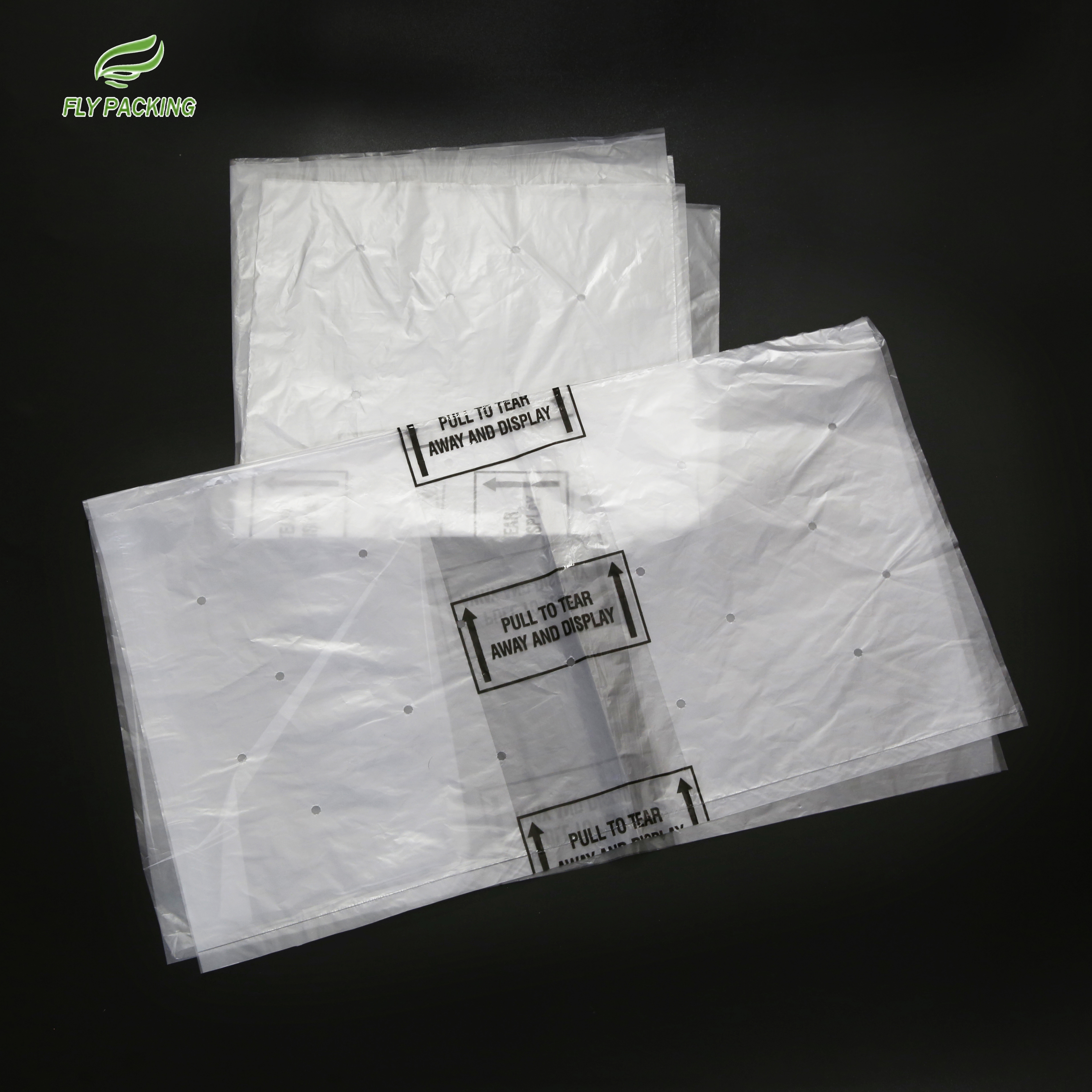 Macro Perforated Shirt Bag Bolsa Contenedora Macro Perforada 0.9% Perforated Bags for Vegetable & Grapes & Fruit