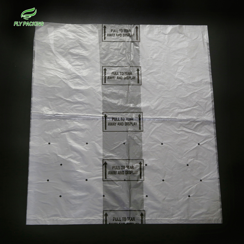 Macro Perforated Shirt Bag Bolsa Contenedora Macro Perforada 0.9% Perforated Bags for Vegetable & Grapes & Fruit