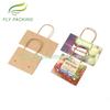 Packaging Bag Factory Wet Strength Kraft Grapes Fruit Paper Bags with Hole And Handle